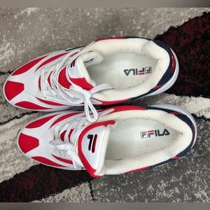 Fila Men's V94M Sneaker RED/White Navy,13 M US